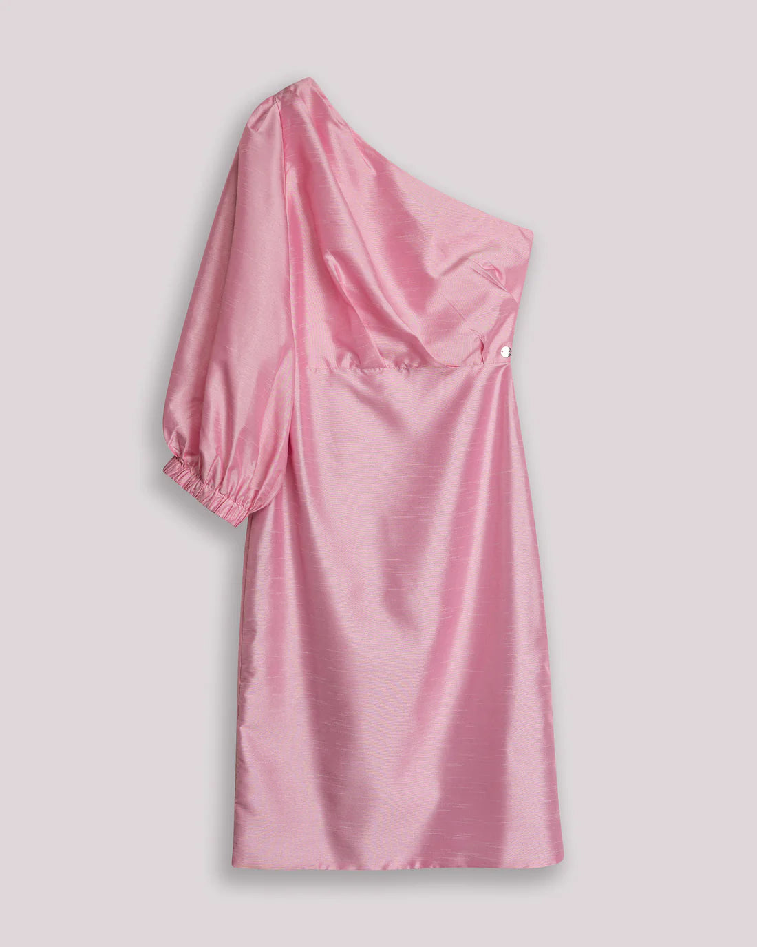 Vestido drapeado Manga Abullonada Paris