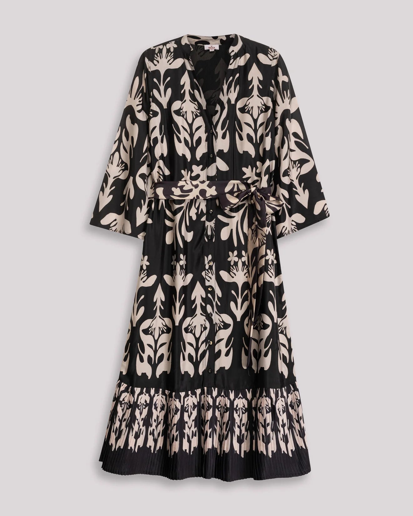 Vestido Satinado Largo Amara Niza