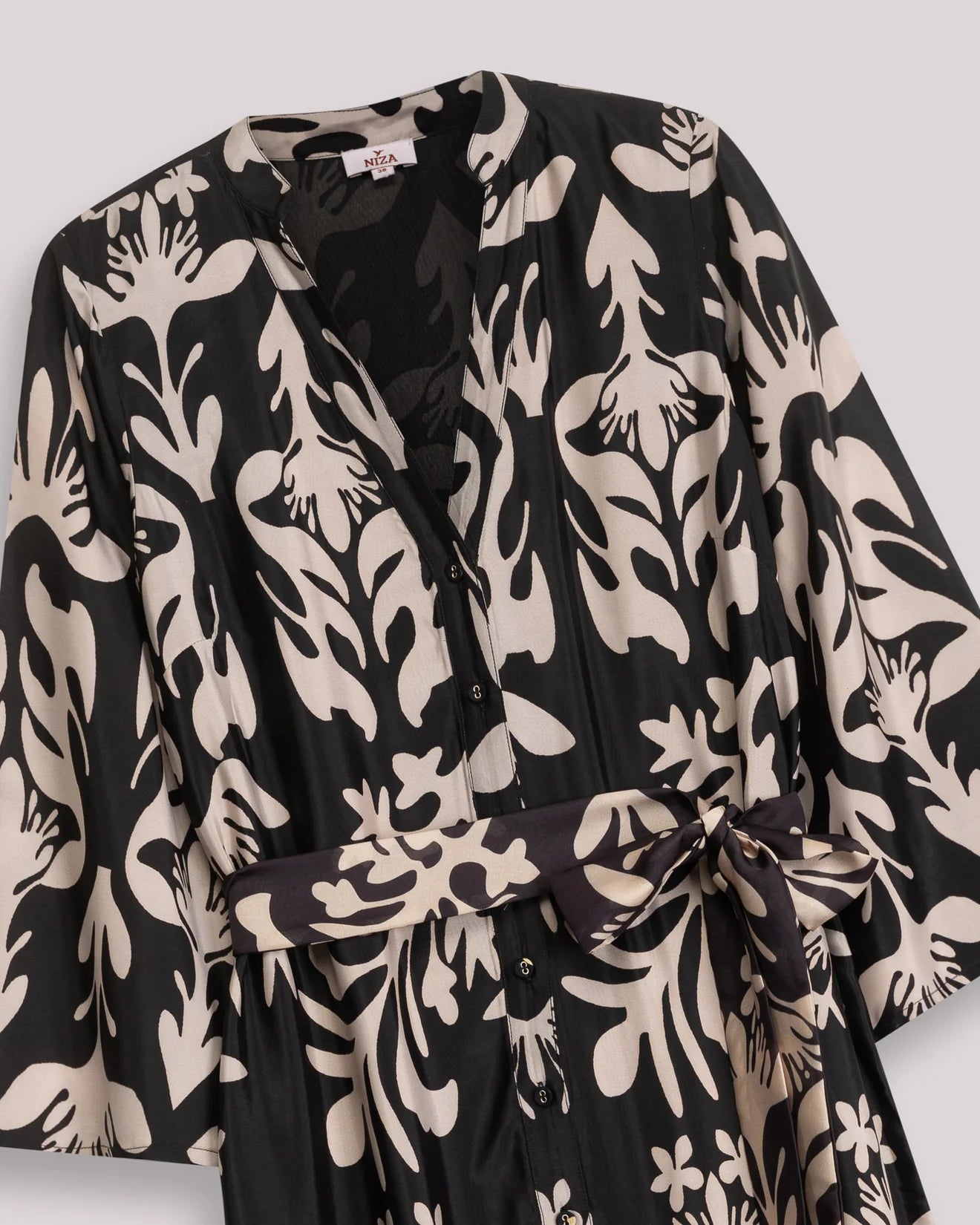 Vestido Satinado Largo Amara Niza