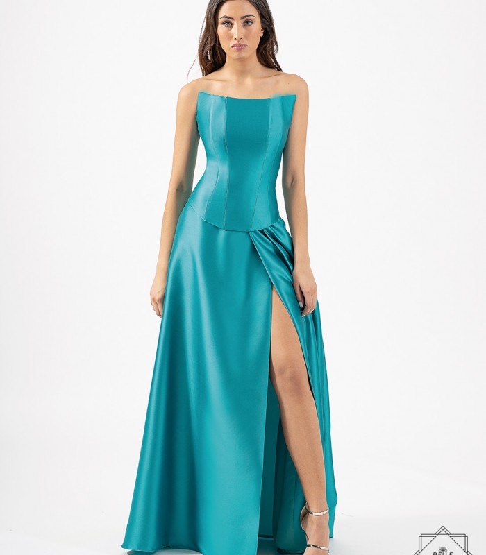 Langer Mikado-Rock mit Seitenschlitz