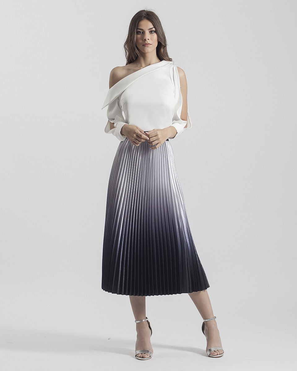 Königsgrauer Midirock